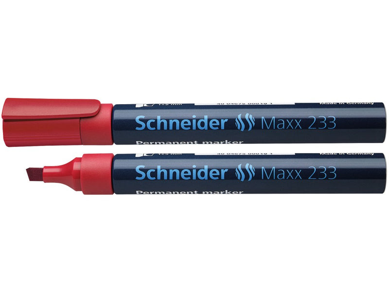 Marker permanent vârf teșit 1-5 mm Schneider 233