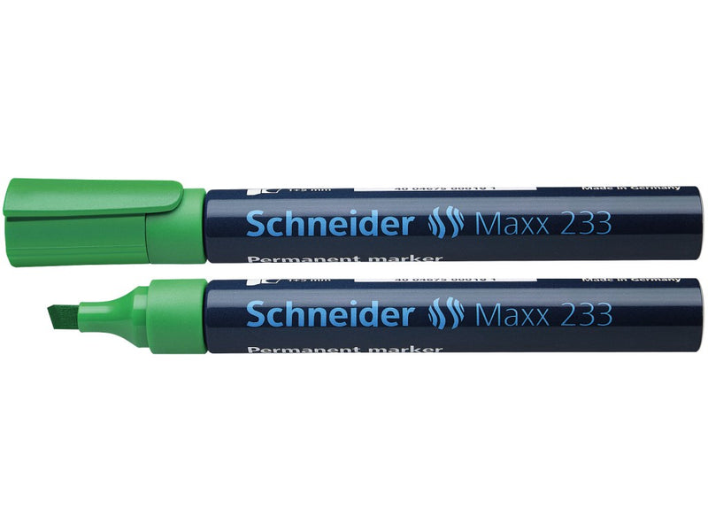 Marker permanent vârf teșit 1-5 mm Schneider 233