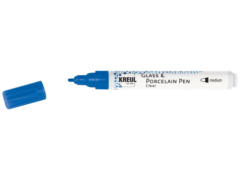 KREUL Glass & Porcelain Pen Clear medium