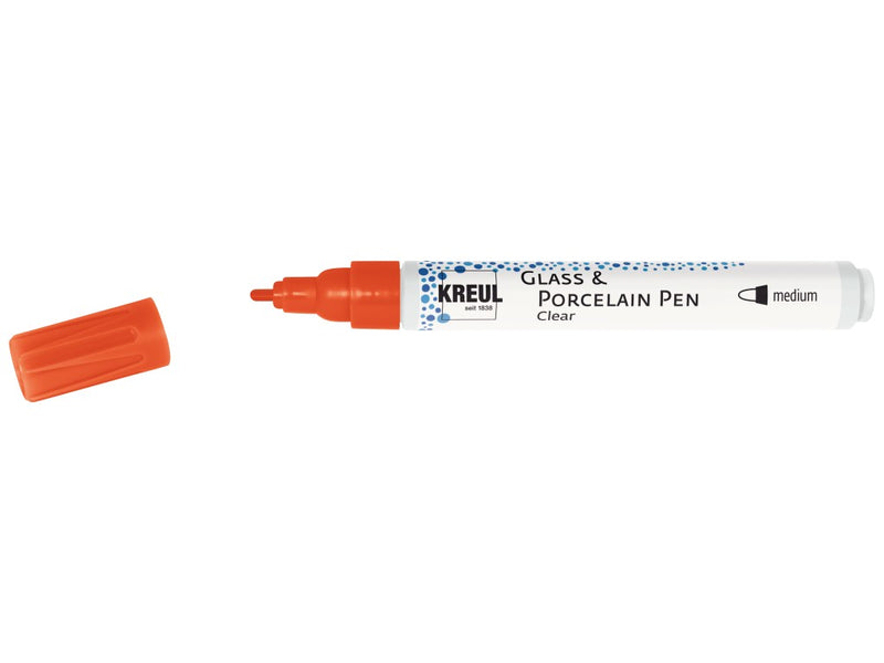 KREUL Glass & Porcelain Pen Clear medium