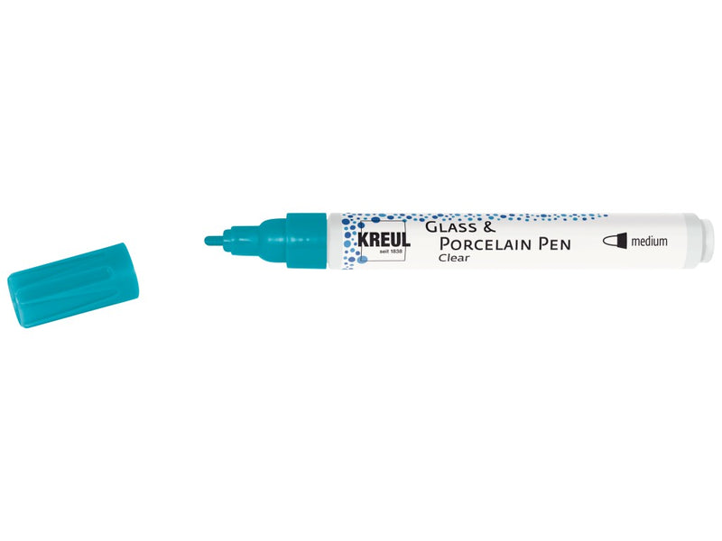 KREUL Glass & Porcelain Pen Clear medium