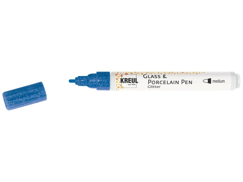 KREUL Glass & Porcelain Pen Glitter Medium