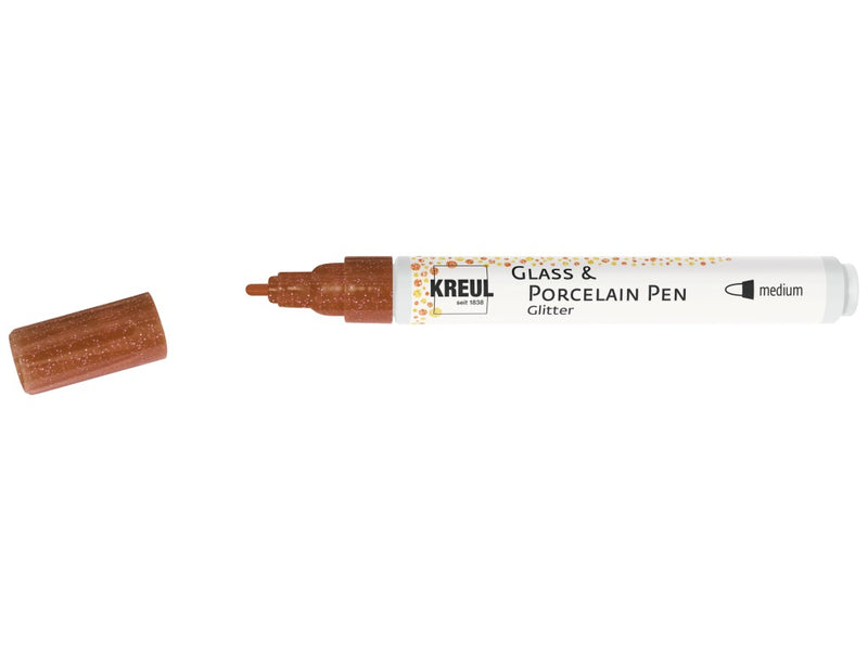 KREUL Glass & Porcelain Pen Glitter Medium