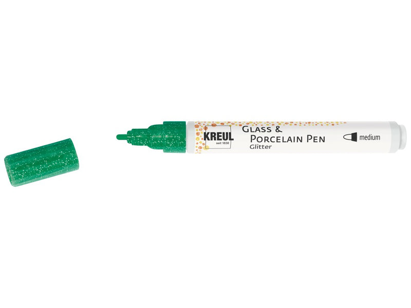 KREUL Glass & Porcelain Pen Glitter Medium