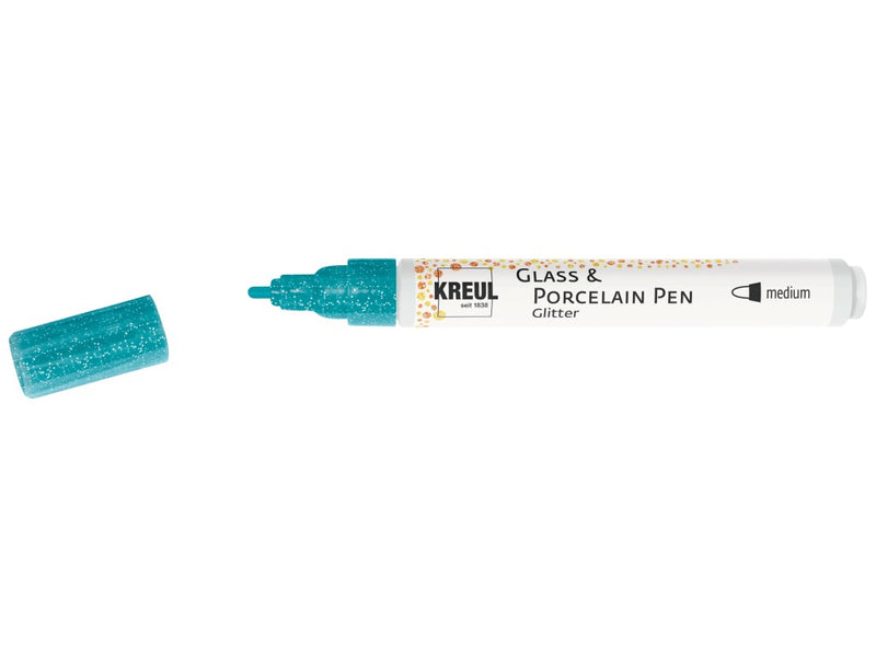 KREUL Glass & Porcelain Pen Glitter Medium