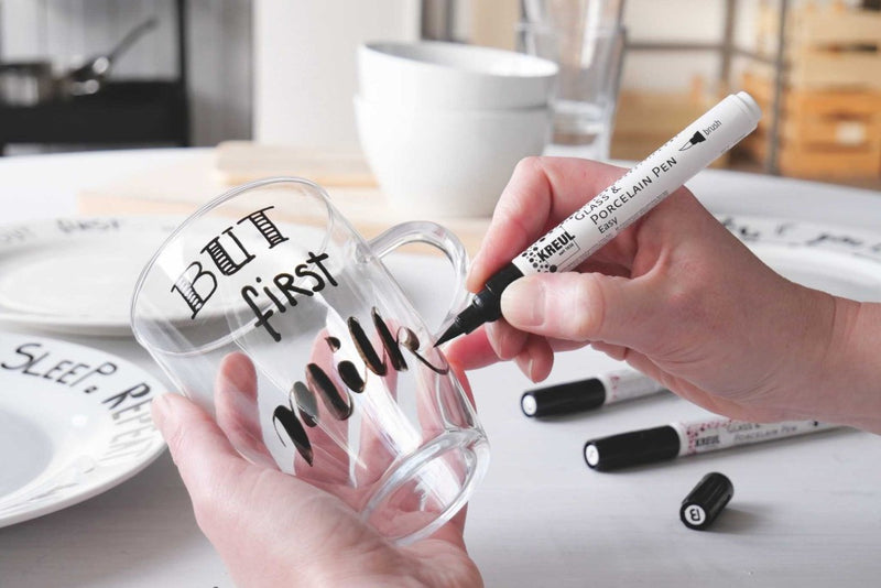 KREUL Glass & Porcelain Pen Easy brush