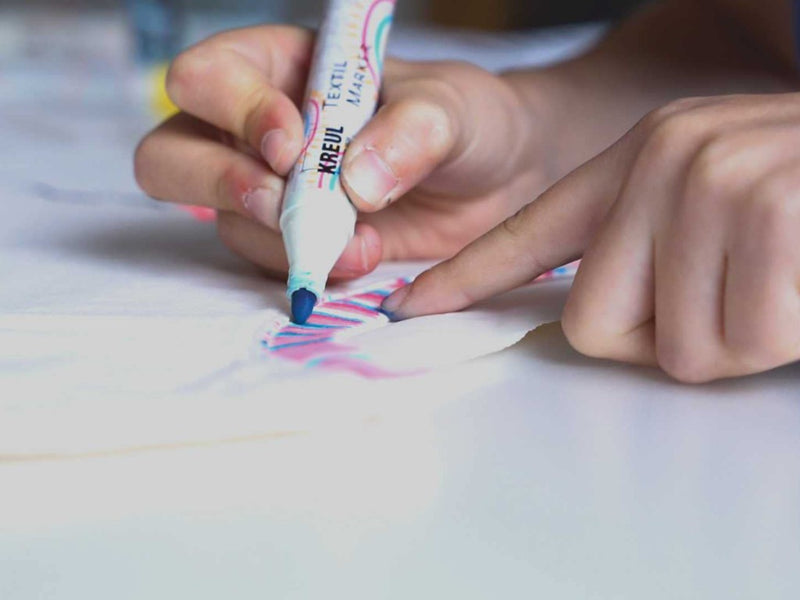 Marker textile Kreul Junior 12/set