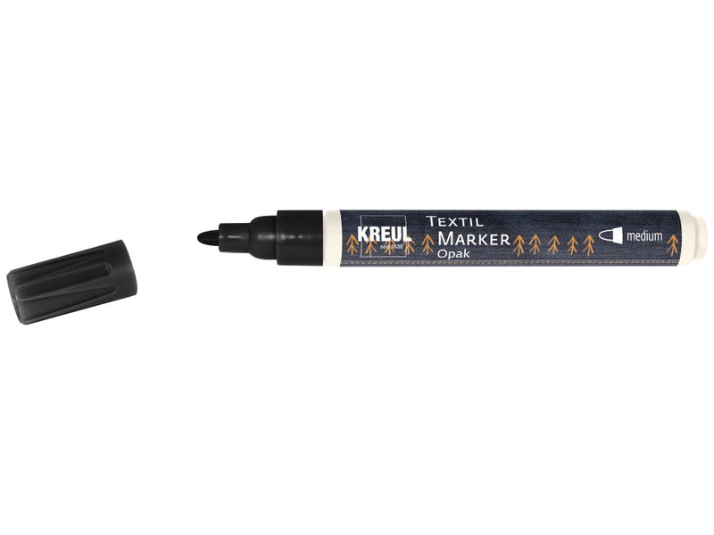 Marker pentru textile Opak Kreul, vârf Mediu