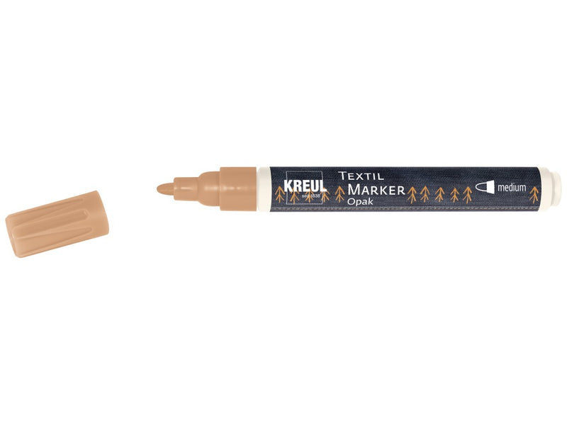 Marker pentru textile Opak Kreul, vârf Mediu