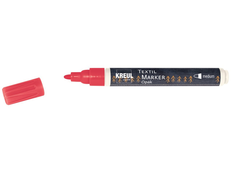 Marker pentru textile Opak Kreul, vârf Mediu