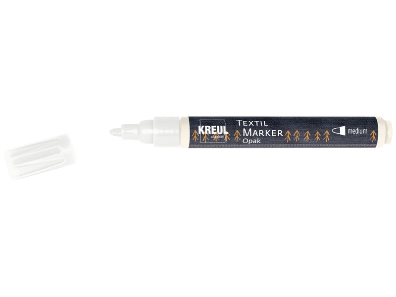 Marker pentru textile Opak Kreul, vârf Mediu