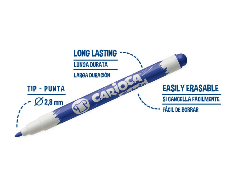 Marker whiteboard Carioca 6/set