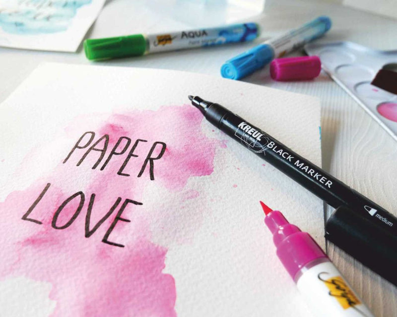 Marker Kreul Paper Love 5 culori/set