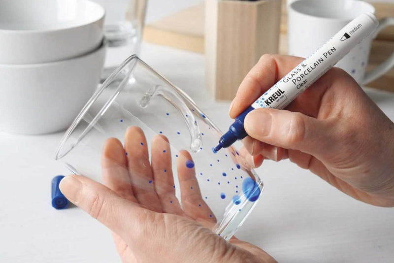 KREUL Glass & Porcelain Pen Clear Fine