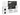 Marker textile Kreul Opak alb-negru 4/set