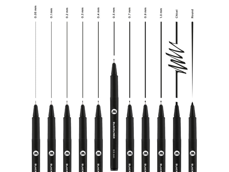 Blackliner Wallet Complete Set 11 buc