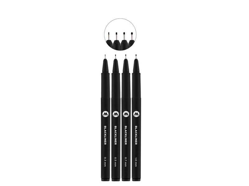 Blackliner Etui Set 1 4 buc