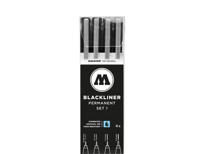 Blackliner Etui Set 1 4 buc