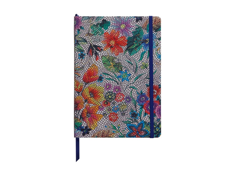 Notebook copertă tare piele, A5, 144 pagini, Celeste