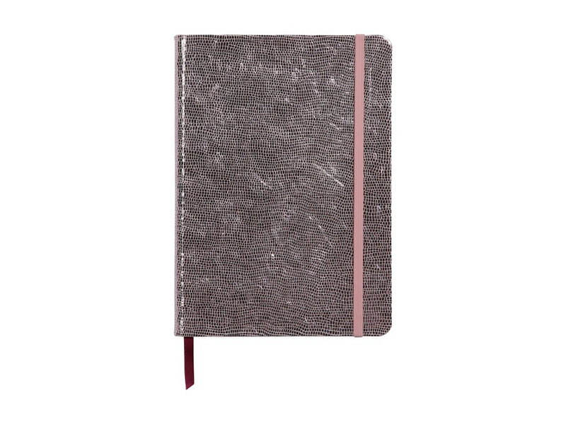 Notebook copertă tare piele, A5, 144 pagini, Celeste