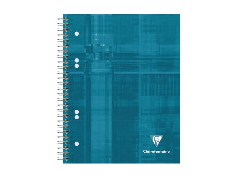 Notebook A5+ (16 x 21 cm) cu spirală, 90 file, Clairefontaine Bind'O Block