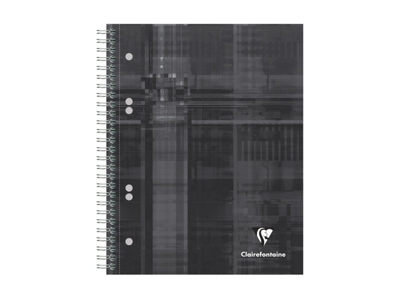 Notebook A5+ (16 x 21 cm) cu spirală, 90 file, Clairefontaine Bind'O Block