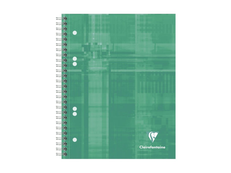 Notebook A5+ (16 x 21 cm) cu spirală, 90 file, Clairefontaine Bind'O Block
