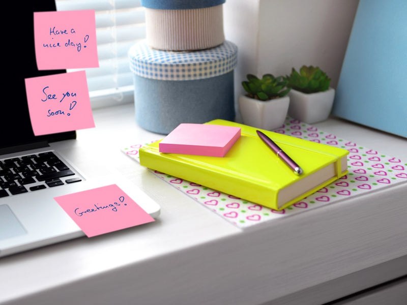 Notes adeziv 75 x 75 mm 80 file briliant Info Notes