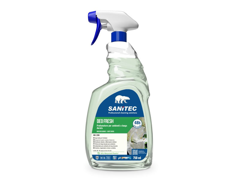 Odorizant cameră cu pulverizator 750 ml Sanitec Deo Fresh