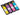 PageMarker 12 x 43 mm 140 file neon Post-it 4 culori/set