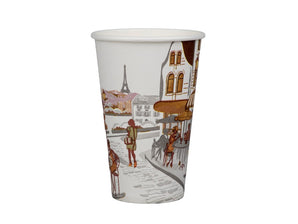 Pahar de carton 7 oz City 210 ml, 10 buc/set