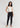 Pantaloni Damă Velvet Negru