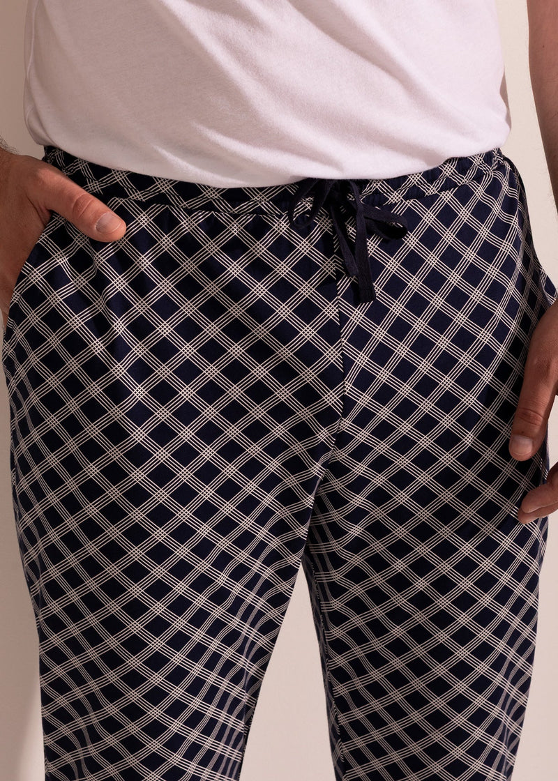 Pantaloni Pijama Bărbați Arlo Bumbac TWIN