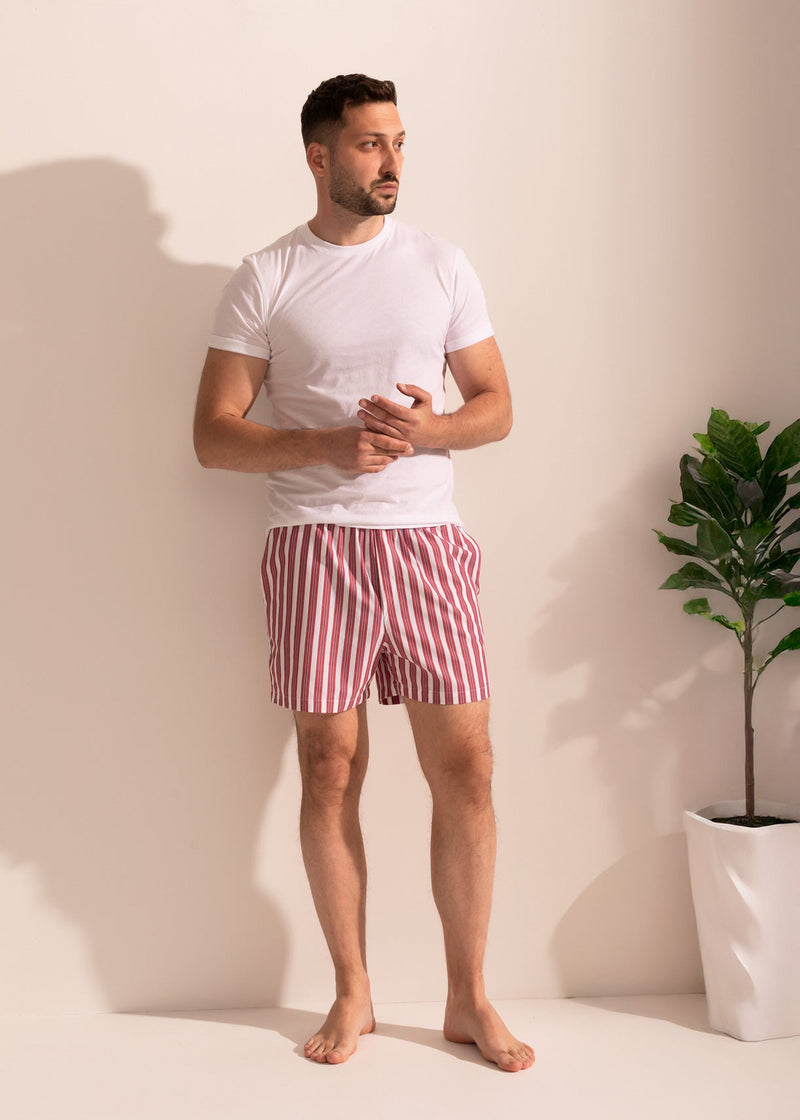 Pantaloni Scurți Bărbați Victor Bumbac Poplin