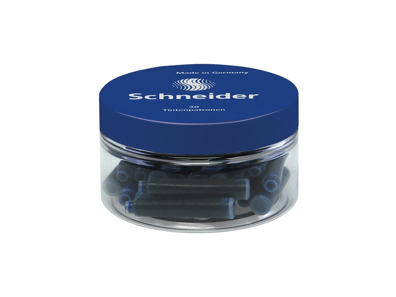 Patron stilou albastru Schneider 30/borcan
