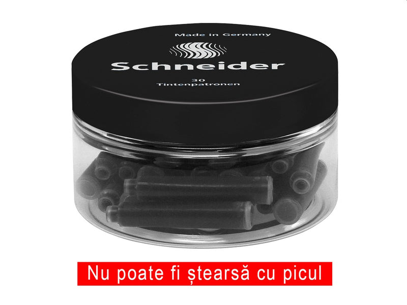 Patron stilou Schneider negru 30/borcan
