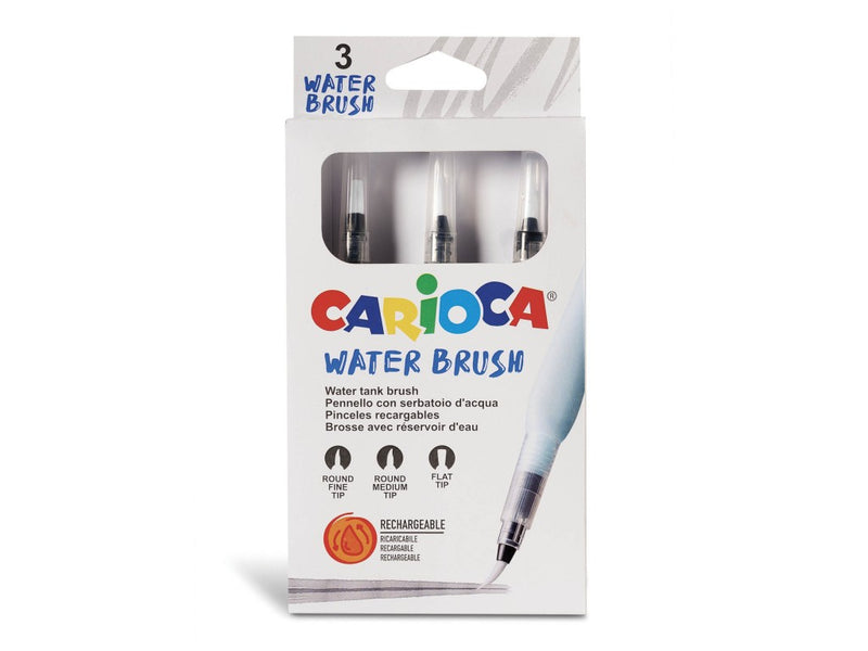 Pensulă Carioca cu rezervor set 3 bucăți
