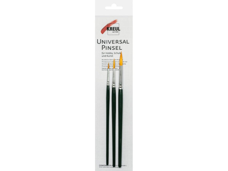 Pensulă rotundă Kreul Basic 3 buc/set