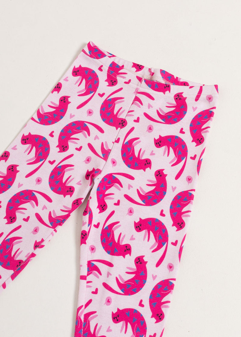 Pijama Copii CuteCat Bumbac