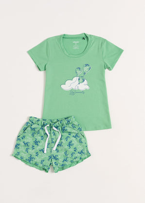 Pijama Fete Malena Bumbac TWIN