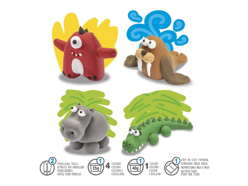 Plastilina ModeLight PlayBox Carioca