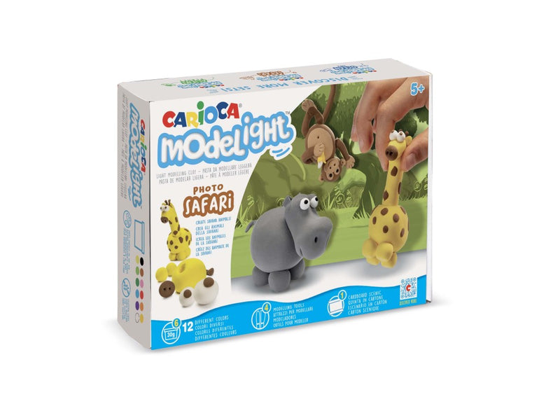 Plastilină ModeLight Maxi PlayBox Carioca