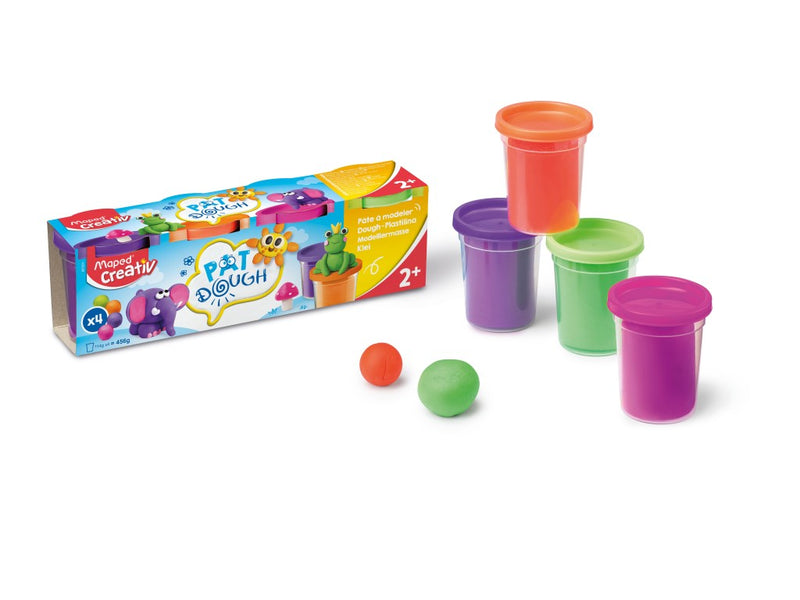 Plastilină Pat'Dough Fancy 4 culori