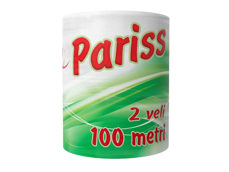 Prosop hârtie alb 2 straturi x 100 m