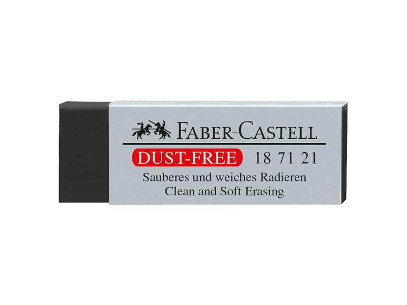 Radieră creion dust free neagra 20 Faber-Castell