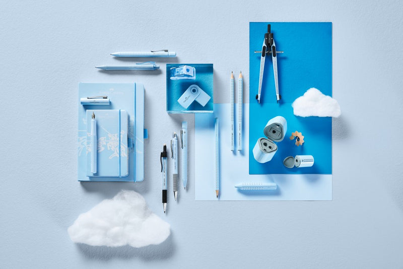 Radieră creion grip 2001 bleu sky Faber-Castell