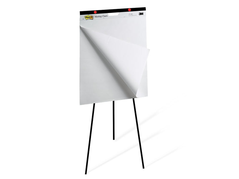 Rezervă flipchart adezivă 30 coli 63,5 x 76,5 cm 3M Post-it Meeting Chart
