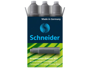 Marker whiteboard rezervă 655 Schneider 3/set