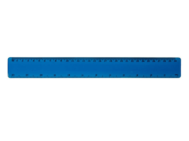 Riglă flexibilă color 30 cm