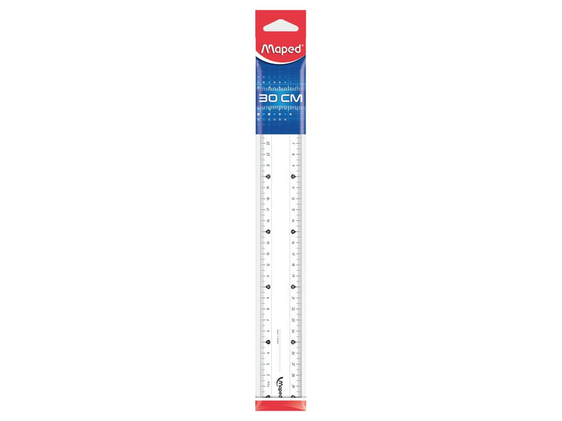 Riglă Maped Classic 30 cm dublă gradație